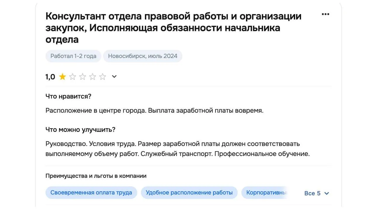 Бывшие сотрудники: работа в&nbsp;мэрии Новосибирска подходит не&nbsp;всем
