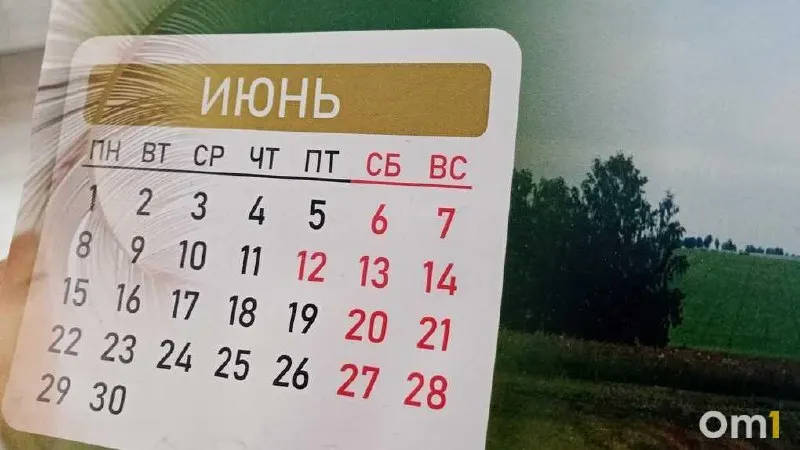 В конце декабря жители Омска выйдут на работу только 28–30 декабря, а 31 декабря объявлен выходным. В начале ноября также ожидаются сокращённые и перераспределённые рабочие дни из‑за праздников.