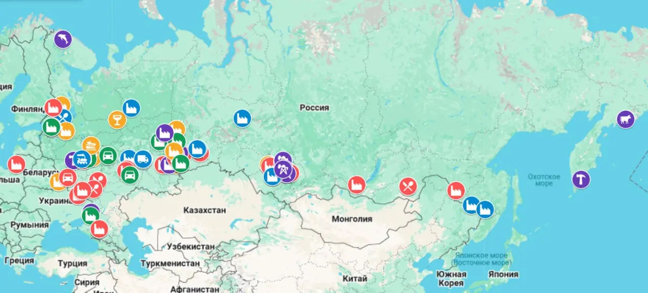 Исследовательская инициатива собрала интерактивную карту случаев остановок производств, простоев, задержек зарплат и массовых увольнений по регионам России — от Калининграда до Камчатки. С начала 2026 года зафиксировано больше проблем, чем за весь предыдущий год.